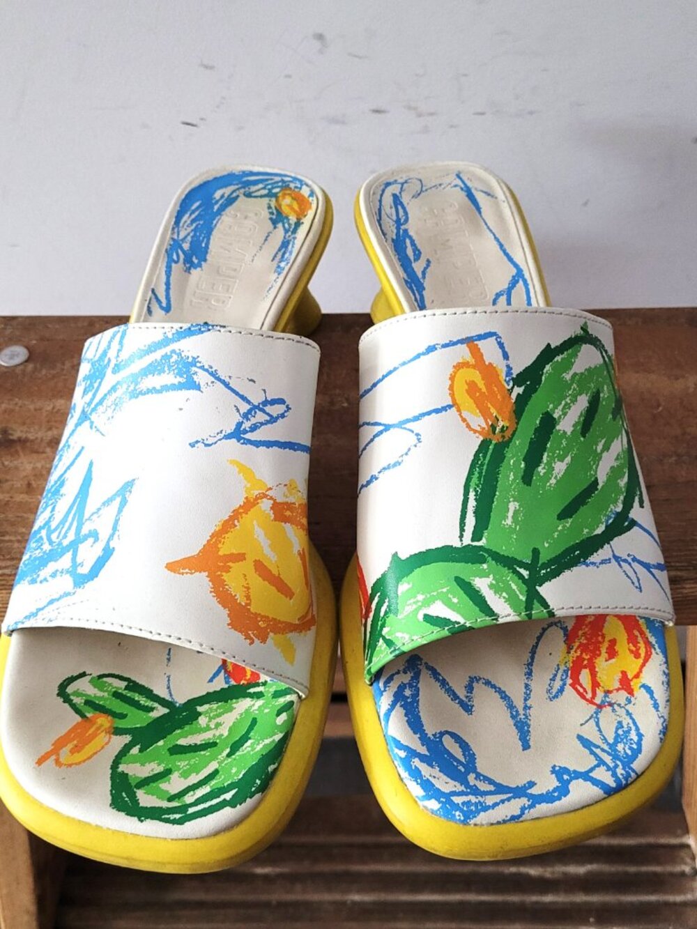 Camper Twins Sandals, Size 38